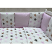 Бортики в кроватку Мозаика-55